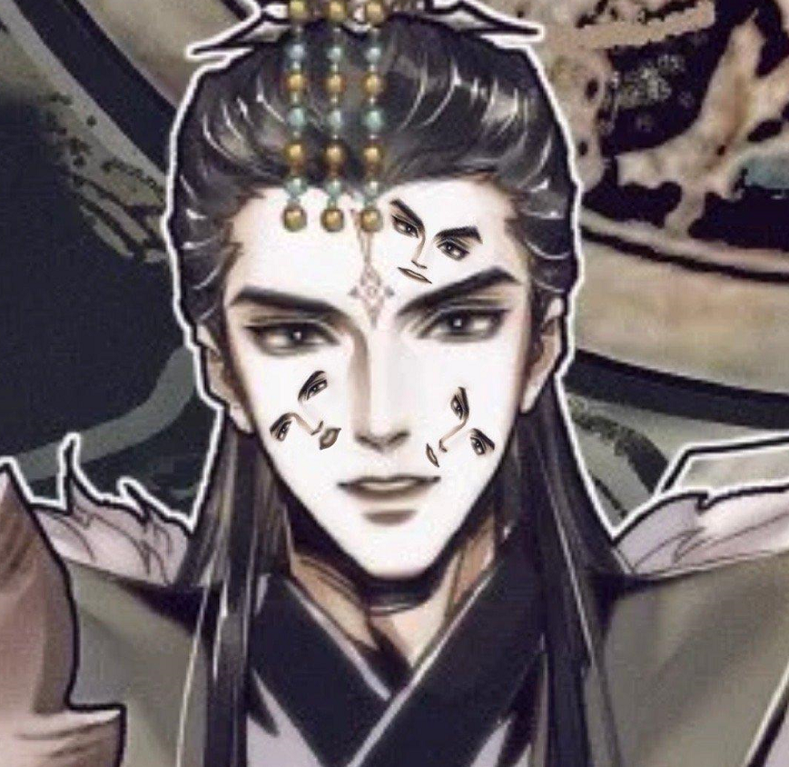 《天官赐福》漫画：君吾登场，漫迷P出人面疫造型，XSWL